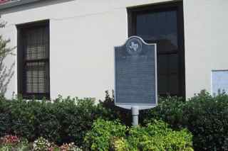 The First Baptist Church Historical Marker
