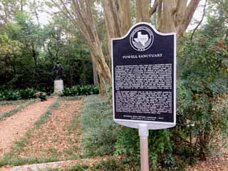 Powell Sanctuary Historical Marker